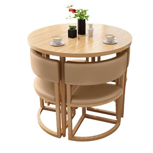 Round Coffee Table 4 Chair - Image 2