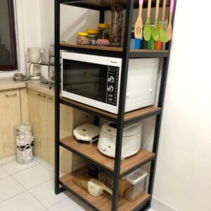 Kitchen with Storage Rack 23x15x60